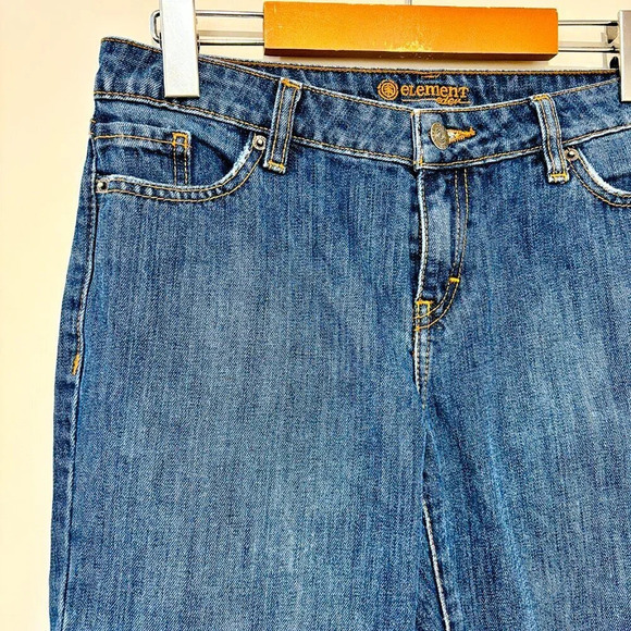ELEMENT Straight-leg blue jeans - Picture 6 of 10